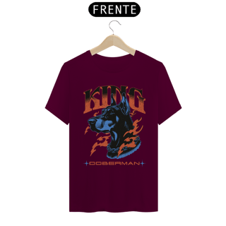 Nome do produto Camiseta clássica Doberman King