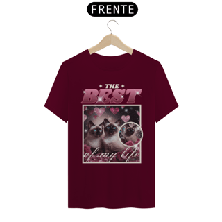 Nome do produto Camiseta Quality The Best Gato Siâmes