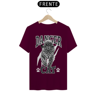 Nome do produto Camiseta Classica Danger Cat (Onça Pintada)