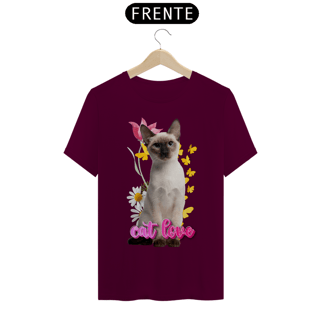 Nome do produto Camiseta Classica Gato Siâmes