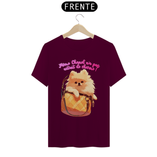 Nome do produto Camiseta Classica Lulu da Pomerânia