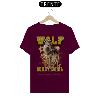 Nome do produto Camiseta Classica Lobo ( Wolf Night Howl )