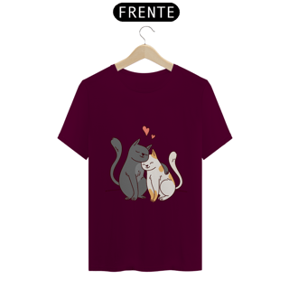 Nome do produto Camiseta Classica Enamorados Cats