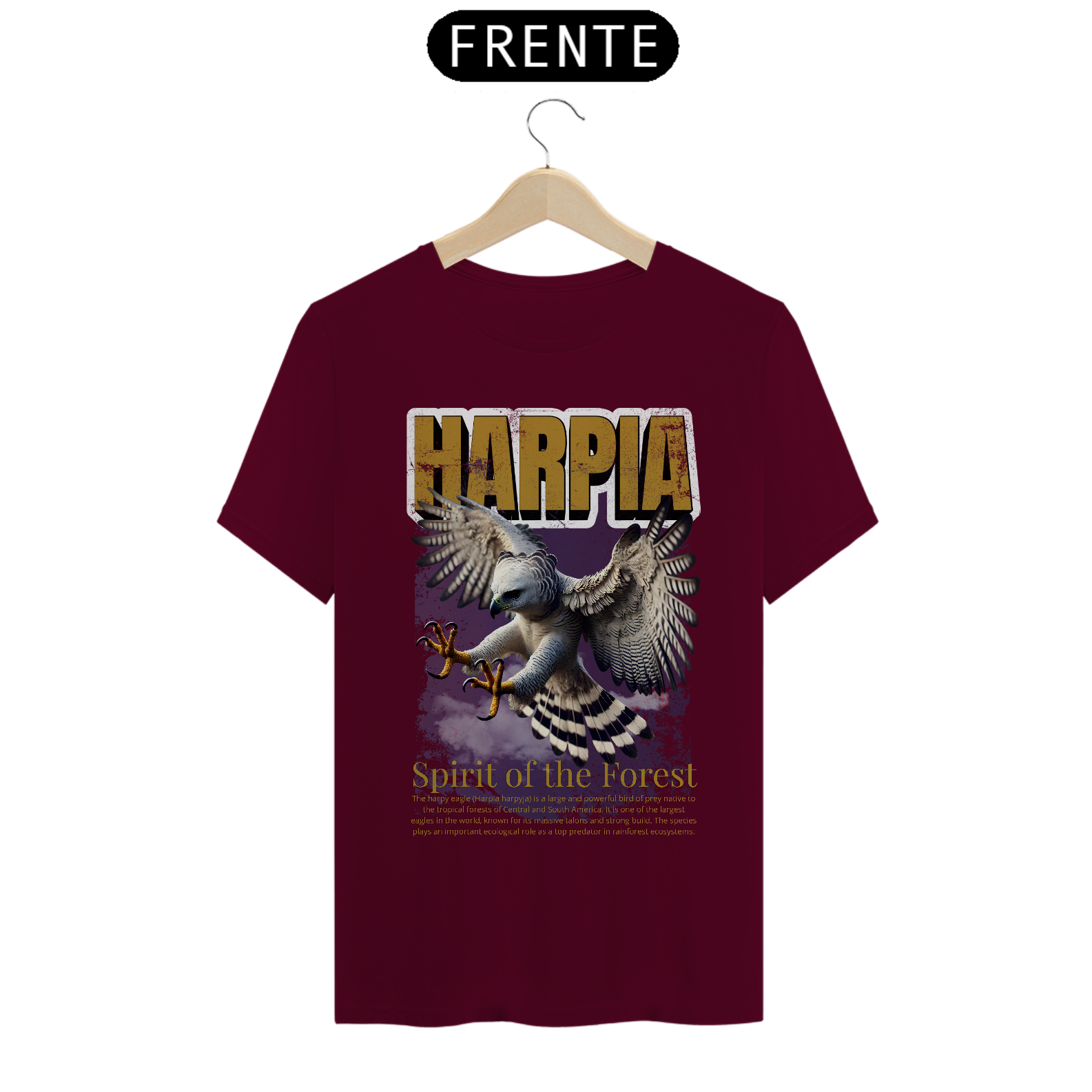 Nome do produto Camiseta Quality Harpia