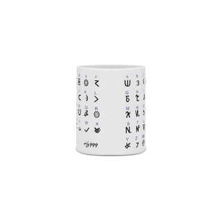 Nome do produto CANECA ALFABETO IRDIN
