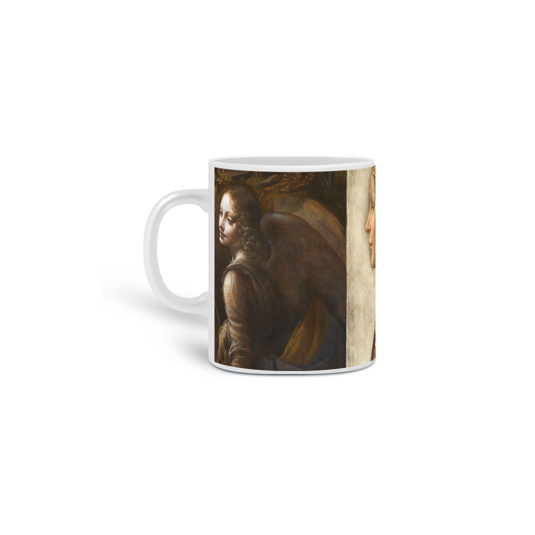 Caneca com Artes de Leonardo Da Vinci