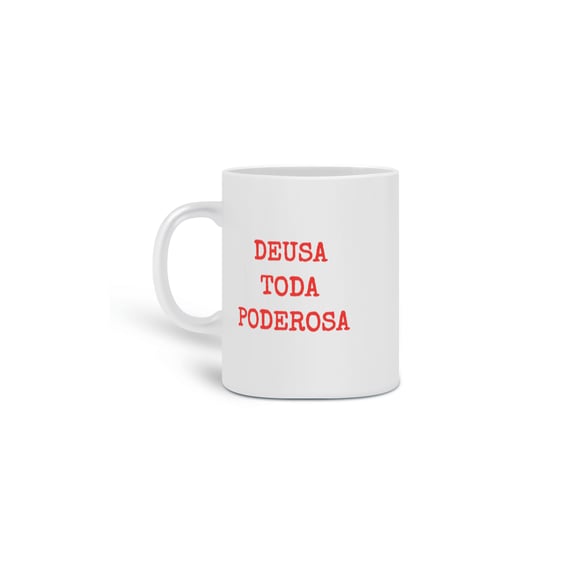Caneca E deu-se a luz