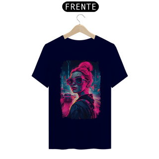 Nome do produto Camiseta Cyberpunk - Cyber Rose