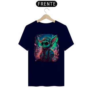 Nome do produto Camiseta Cyberpunk - Neon Grogu