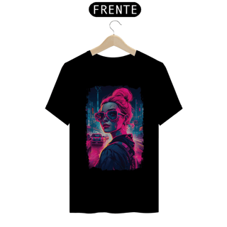 Nome do produto Camiseta Cyberpunk - Cyber Rose