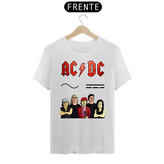 Camiseta Masc - AC/DC (Premium)