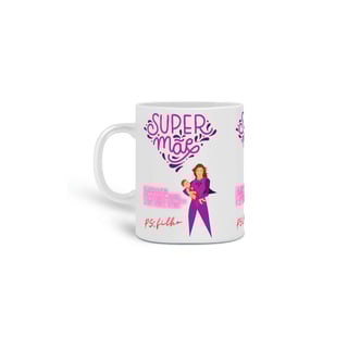 Caneca - Super Mãe (Simples)