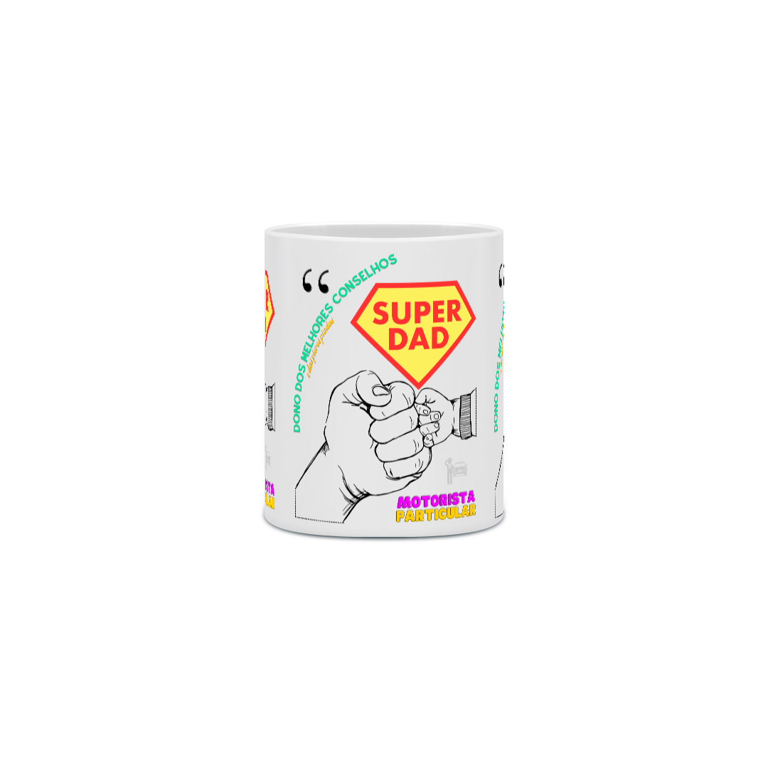 Nome do produto: Caneca - Super Pai (Simples)