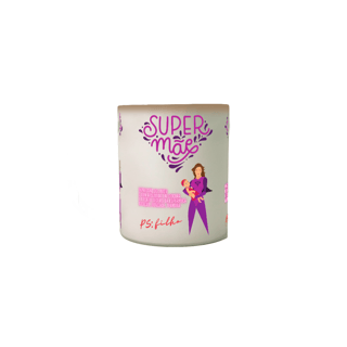 Nome do produto Caneca - Super Mãe (Mágica)