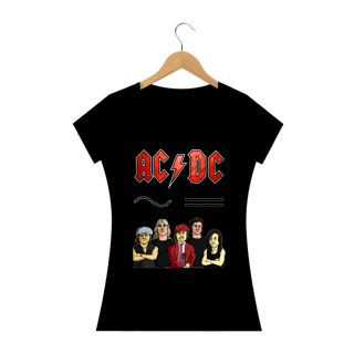Nome do produto Camiseta Fem - AC/DC (Premium)