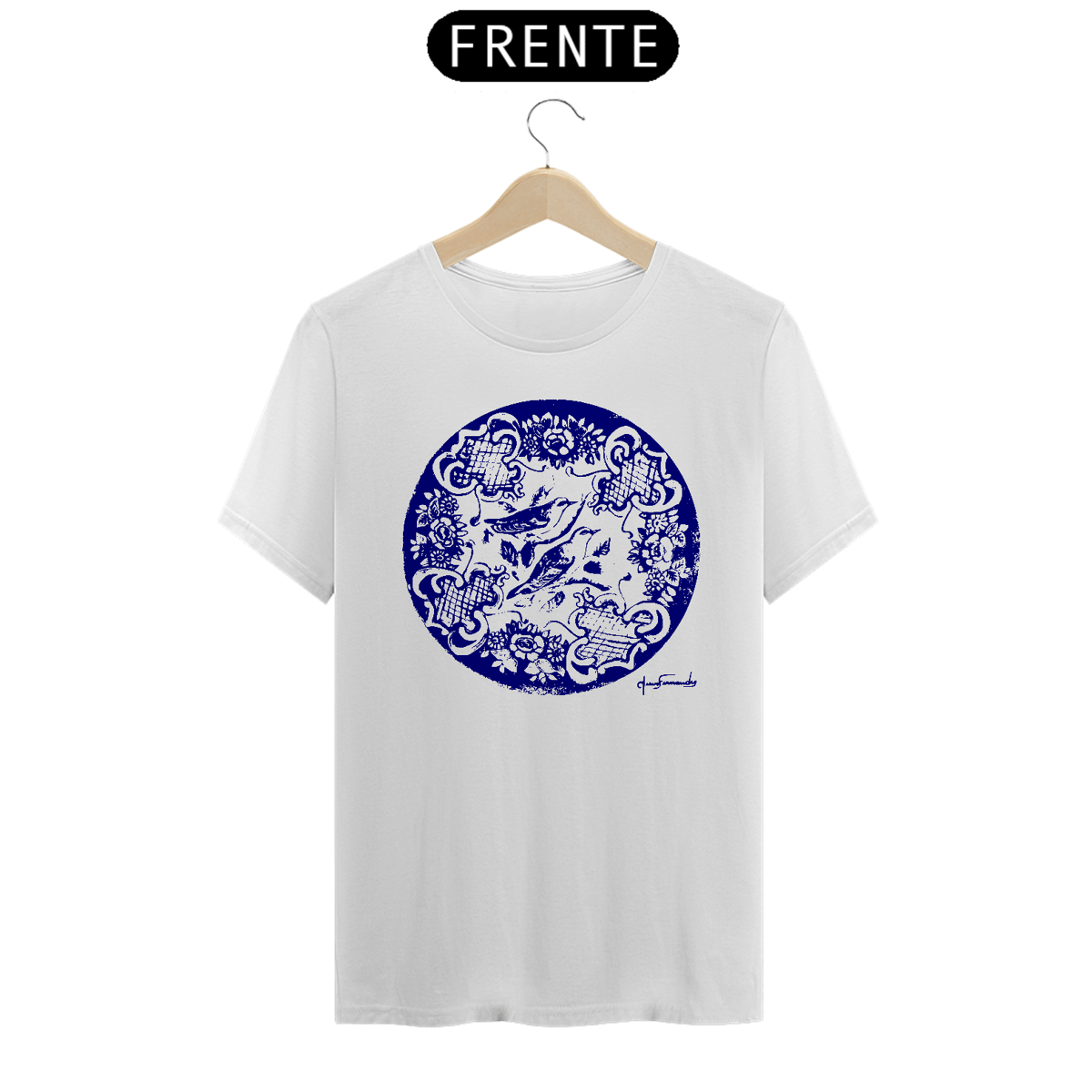 Nome do produto: Camiseta Básica Pássaros