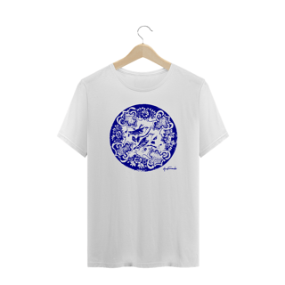 Camiseta Plus Size Pássaros