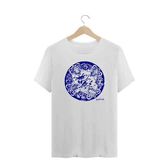 Camiseta Plus Size Pássaros