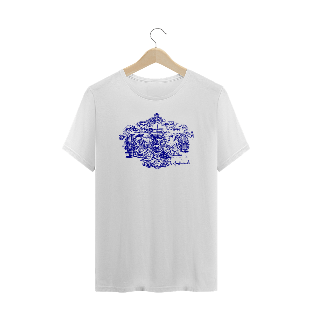 Nome do produto: Camiseta Plus Size Senhor dos Vinhos