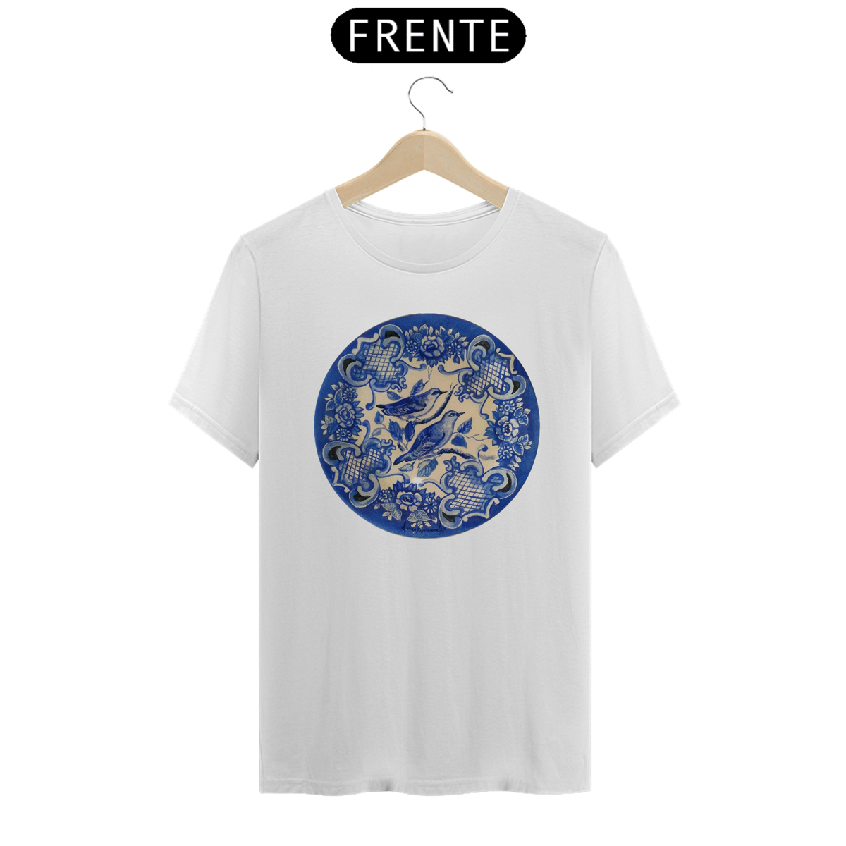 Nome do produto: Camiseta Básica Pássaros