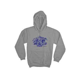 Nome do produto Moletom Canguru com Capuz Sereias Rendeiras