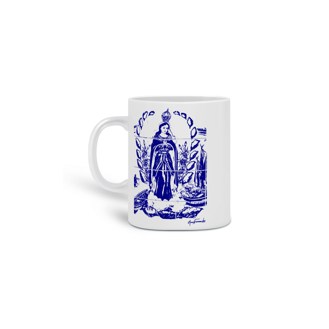 Nome do produto: Caneca Nossa Senhora dos Navegantes