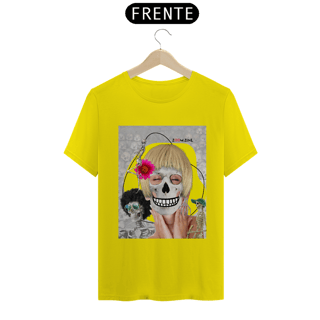 Nome do produto Camiseta Colagem Caveira