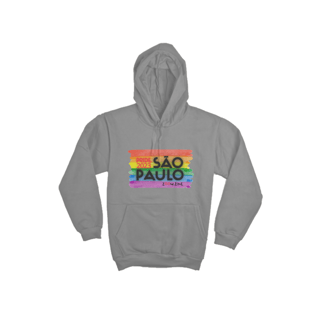 Nome do produto Moletom Canguru Pride Arco-Íris