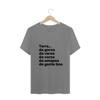 Nome do produto Camiseta Plus Terra da Garoa