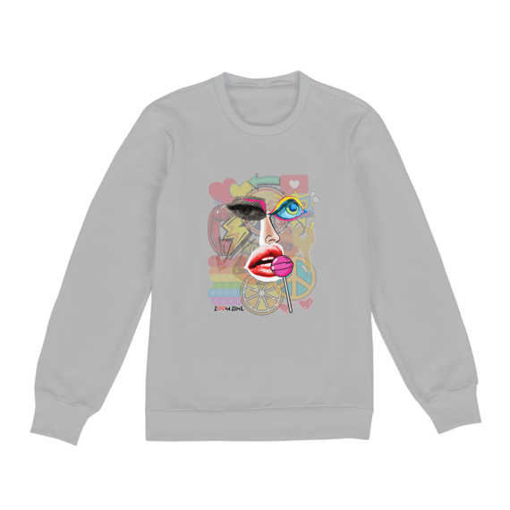 Moletom Colagem Lollipop