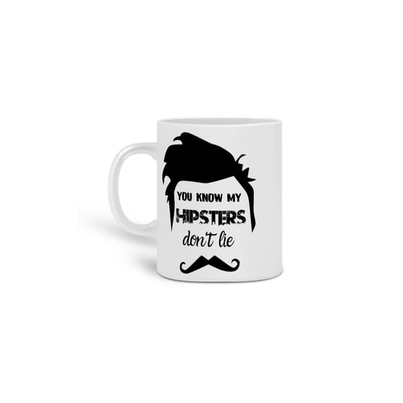 Caneca ZZ Hipsters