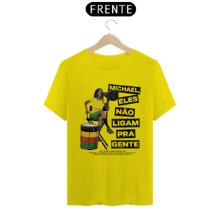 Nome do produto Camiseta Michael Jackson They Don't Care About Us