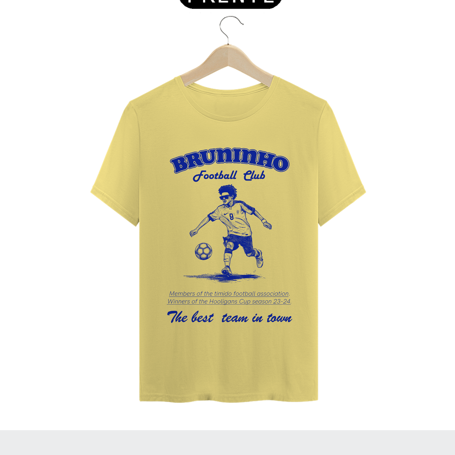 Camiseta Estonada Bruno Mars Bruninho Football Club