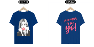 Nome do produto Camiseta Mia Colucci (Estampa Frente e Costas)