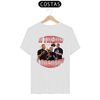 Nome do produto Camiseta O Treino é Sagrado (Estampa nas Costas)
