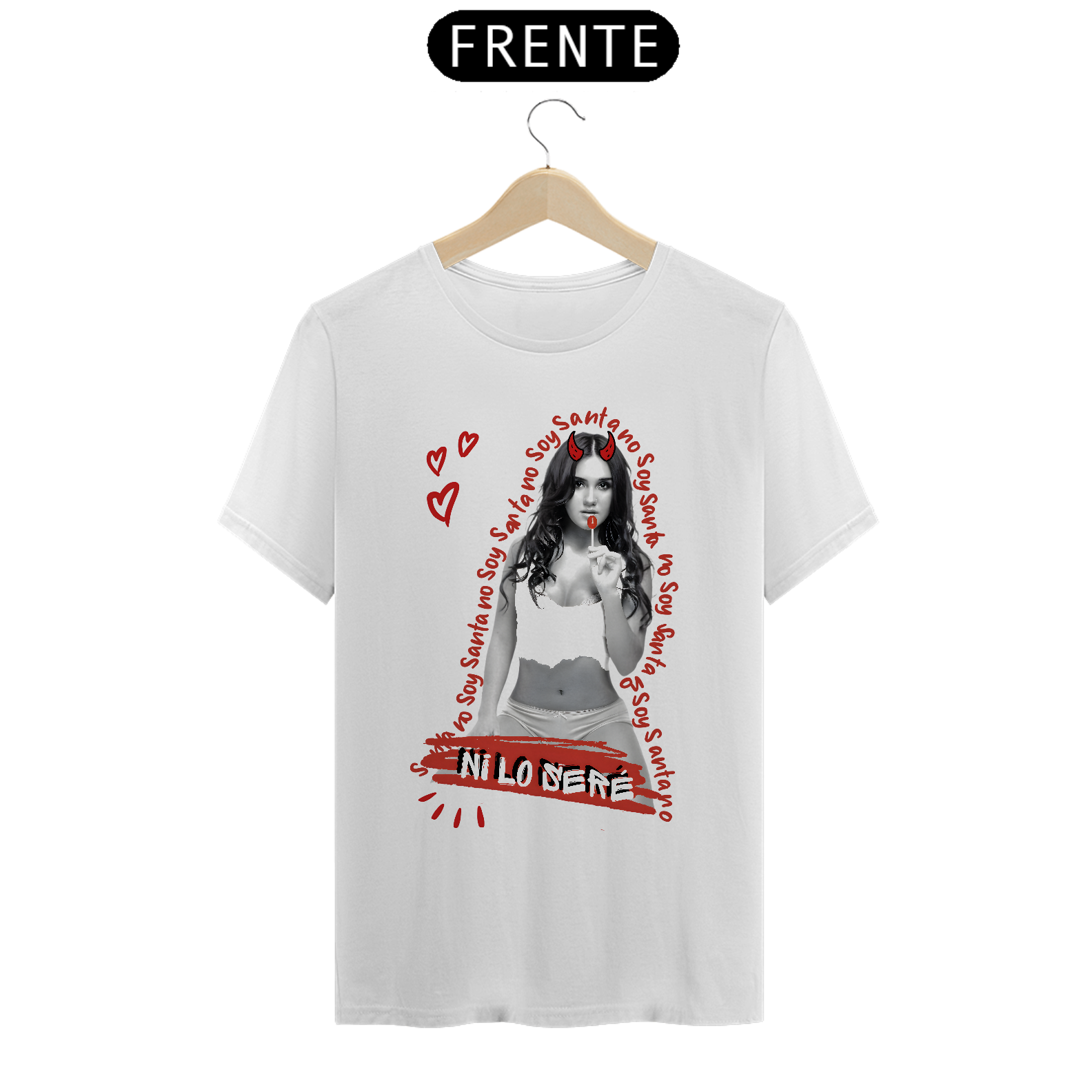 Camiseta Dulce Maria - Santa no Soy