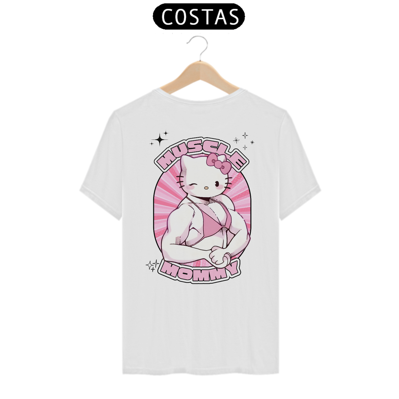 Camiseta Muscle Mommy (Estampa Costas)