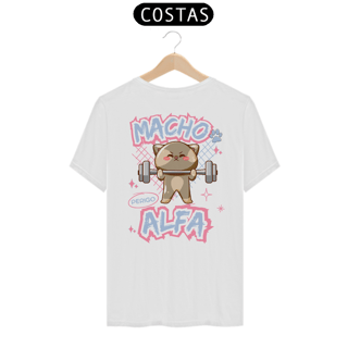 Nome do produto Camiseta Macho Alfa (Estampa Costas)
