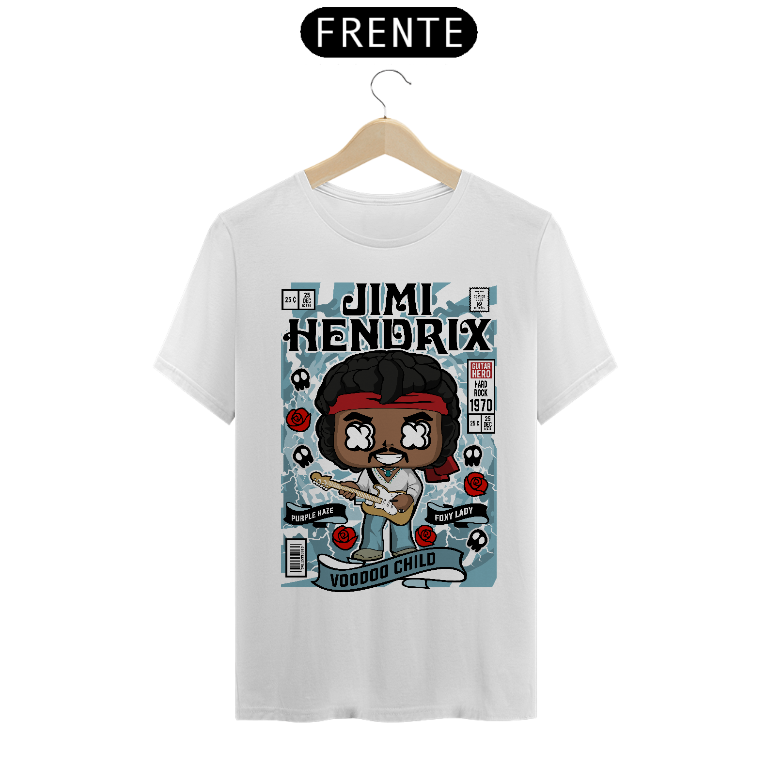 Camiseta Funko Pop Jimi Hendrix