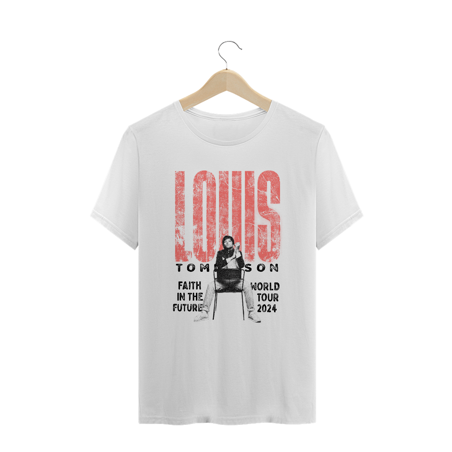 Camiseta Plus Size Louis Tomlinson World Tour