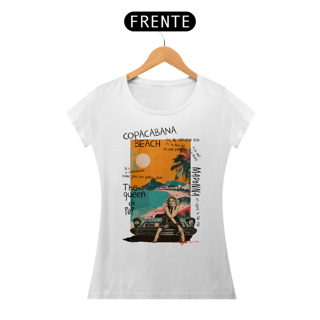 Nome do produto Baby Look Madonna Copacabana Beach Poster
