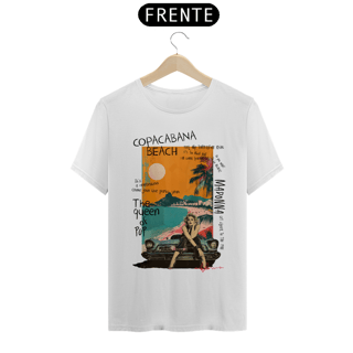 Nome do produto Camiseta Madonna Copacabana Beach Poster