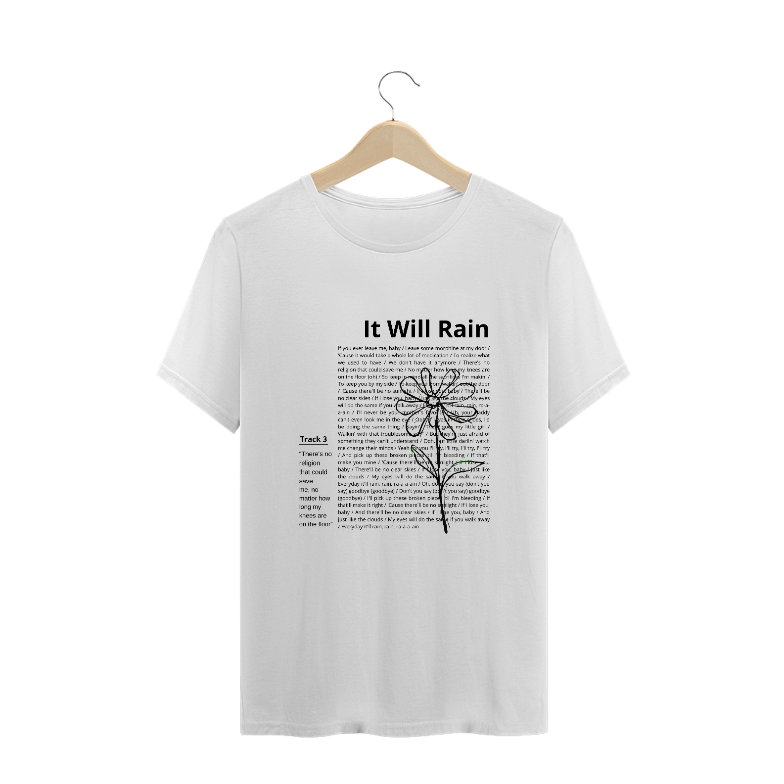 Camiseta Plus Size Brun Mars It Will Rain