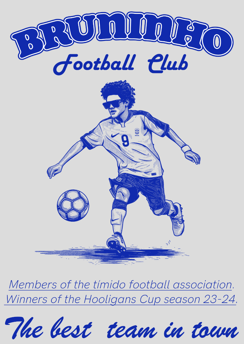 Poster Bruno Mars Bruninho Football Club