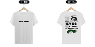 Nome do produto Camiseta Imagine Dragons Demons (Estampa Frente e Costas)