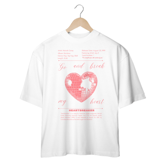 Nome do produto Camiseta Oversized Mariah Carey Heartbreaker
