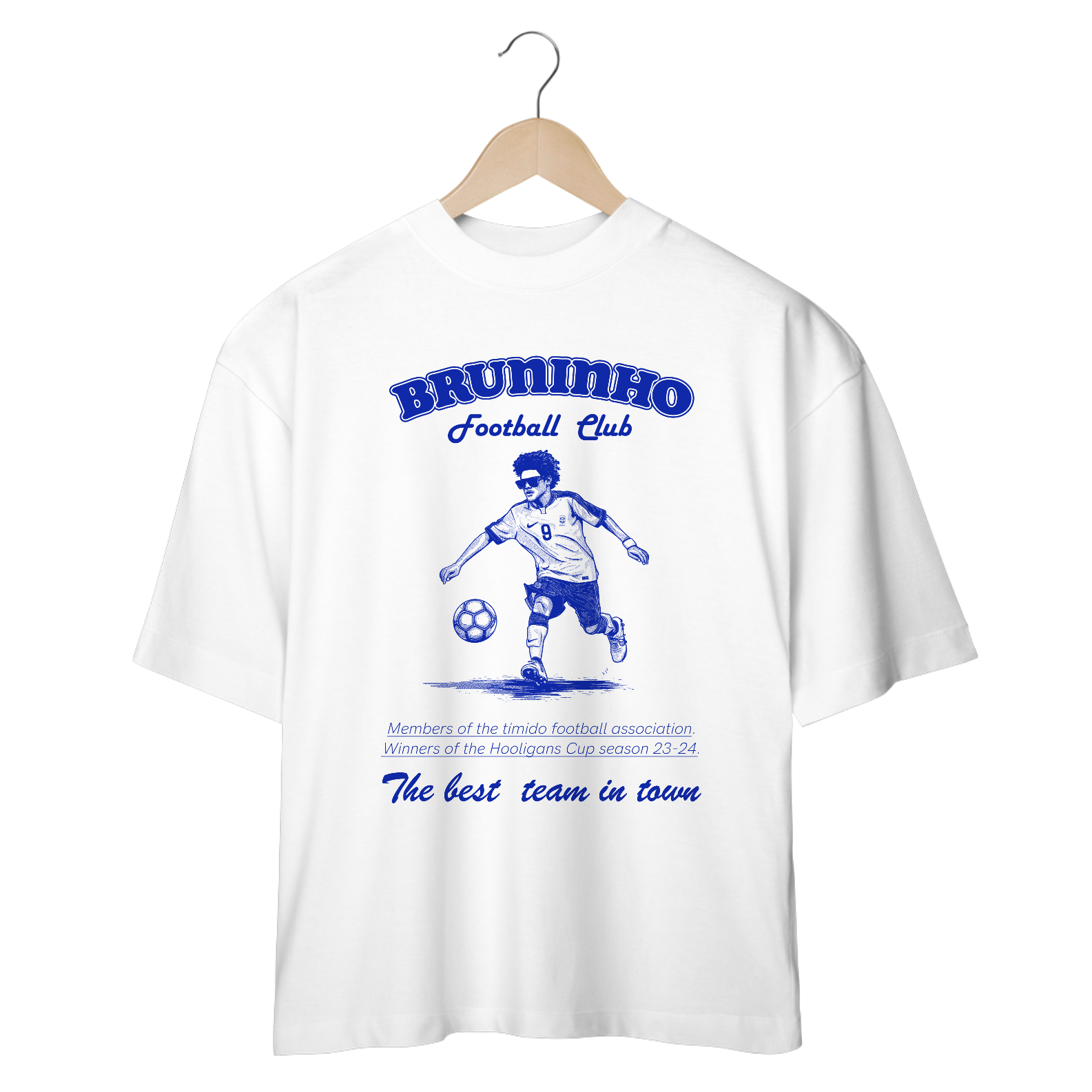 Camiseta Oversized Bruninho Football Club