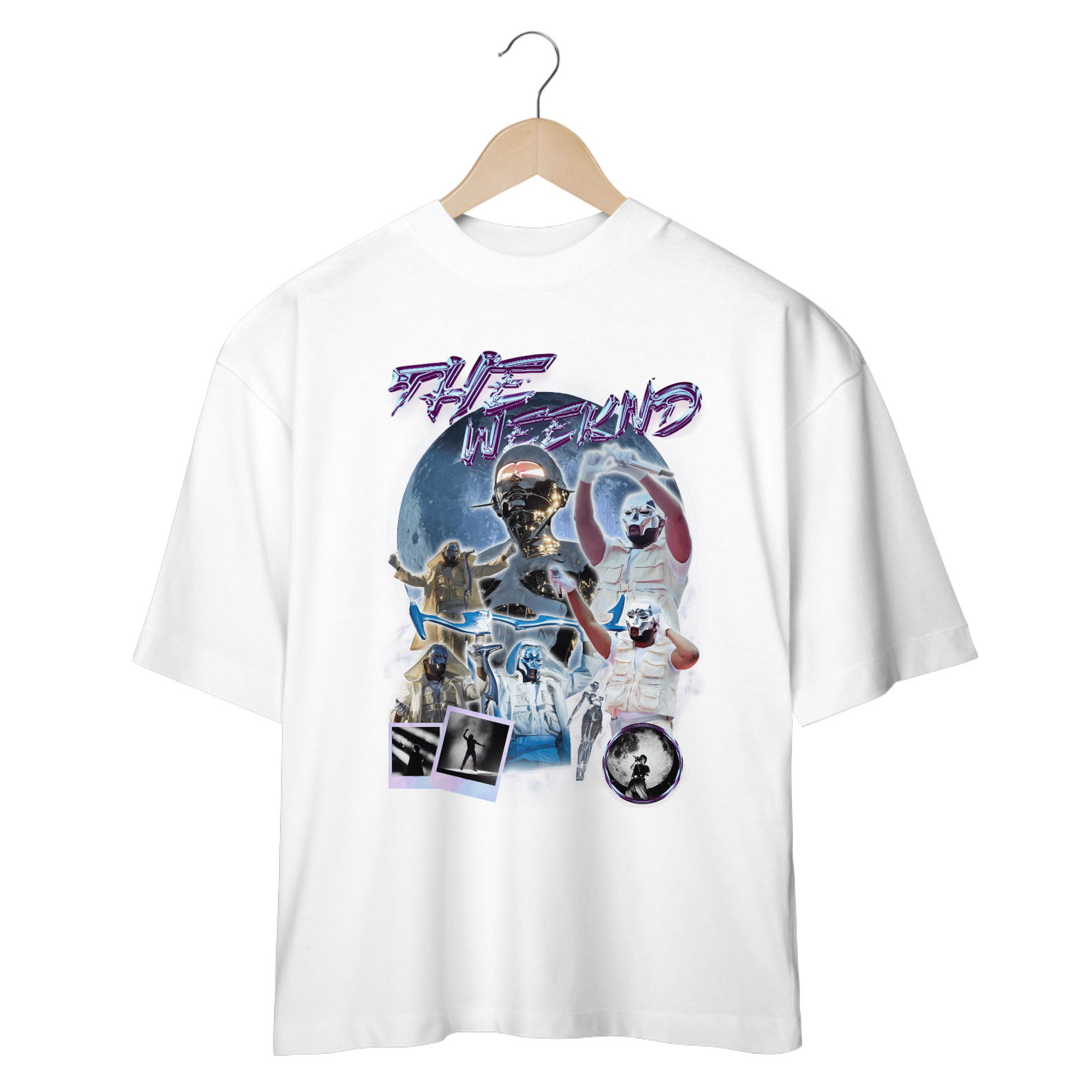 Camiseta Oversized The Weeknd After Hours Til Dawn Tour