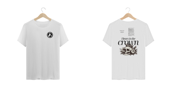 Camiseta Plus Size Linkin Park Heavy is The Crown (Frente & Costas)