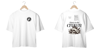 Nome do produto Camiseta Oversized Linkin Park Heavy is The Crown (Frente & Costas)